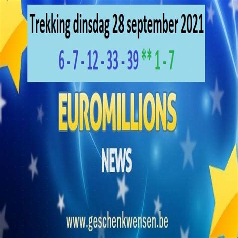 euromillions uitslagen 2021.